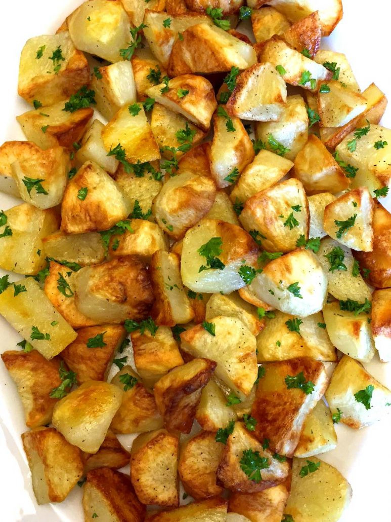 Easy Roasted Potatoes
 Easy Oven Roasted Potatoes Recipe – Best Ever – Melanie Cooks