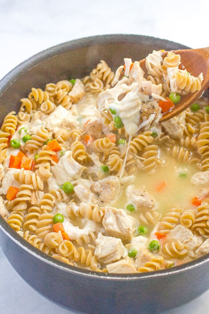 Easy Turkey Soup Recipe
 15 minute easy turkey noodle soup Family Food on the Table