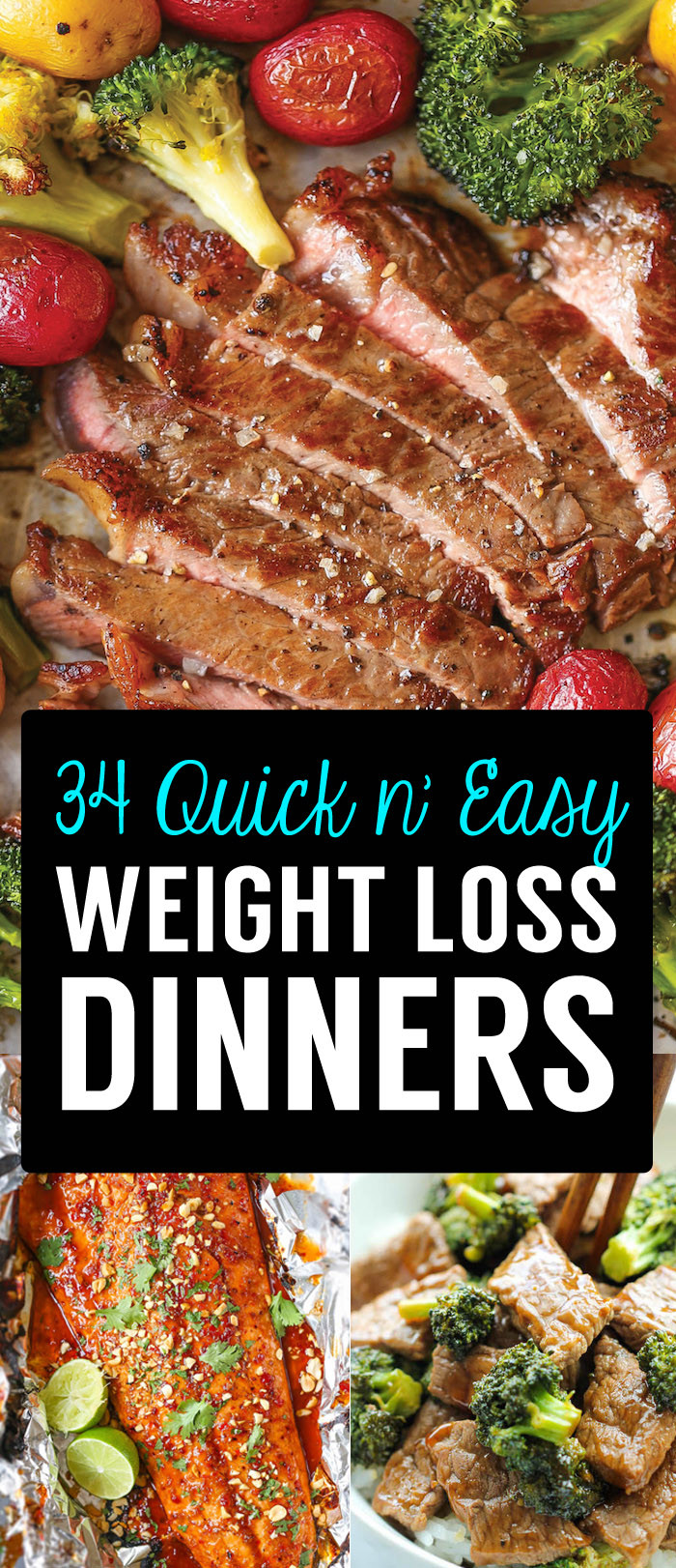 Easy Weight Loss Recipes
 34 Super Easy Weight Loss Dinners You’ll Be Able To Cook