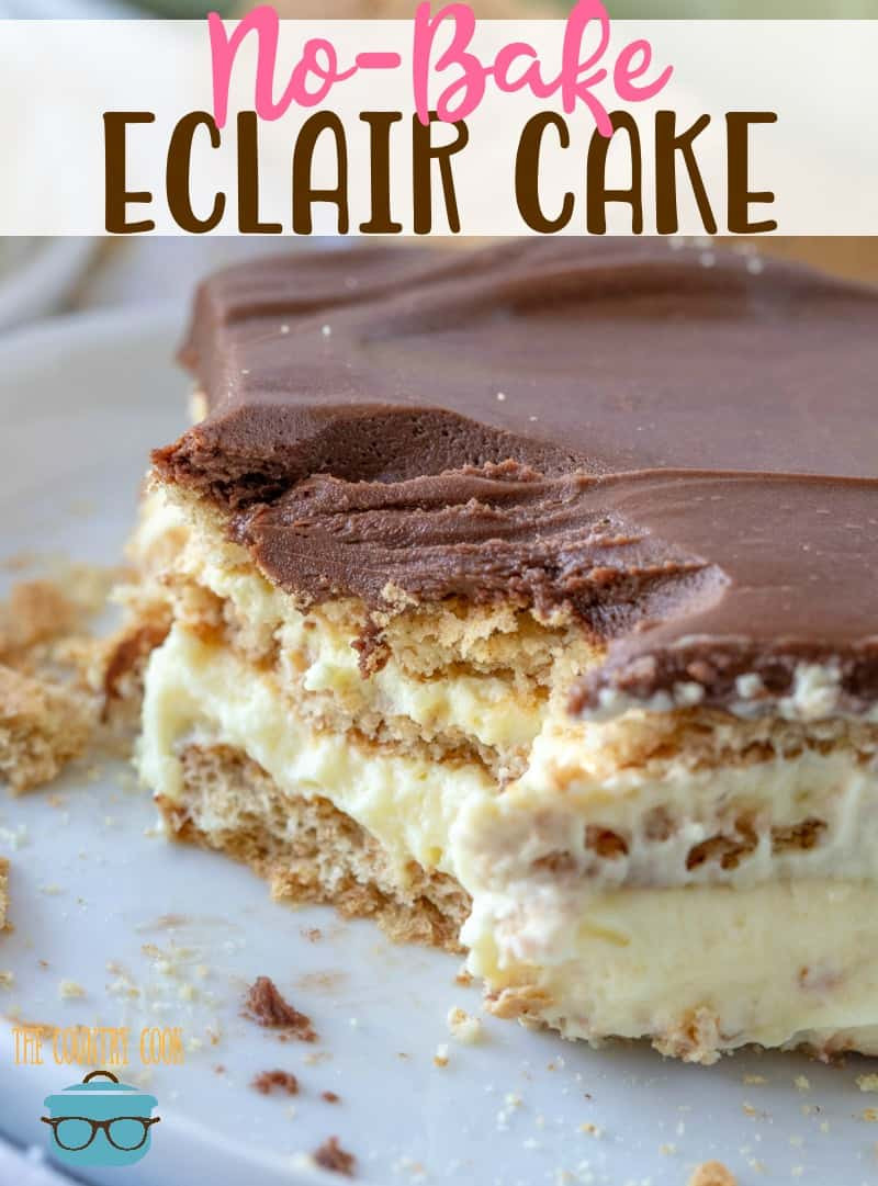 Eclair Cake Recipe
 NO BAKE ECLAIR CAKE Video
