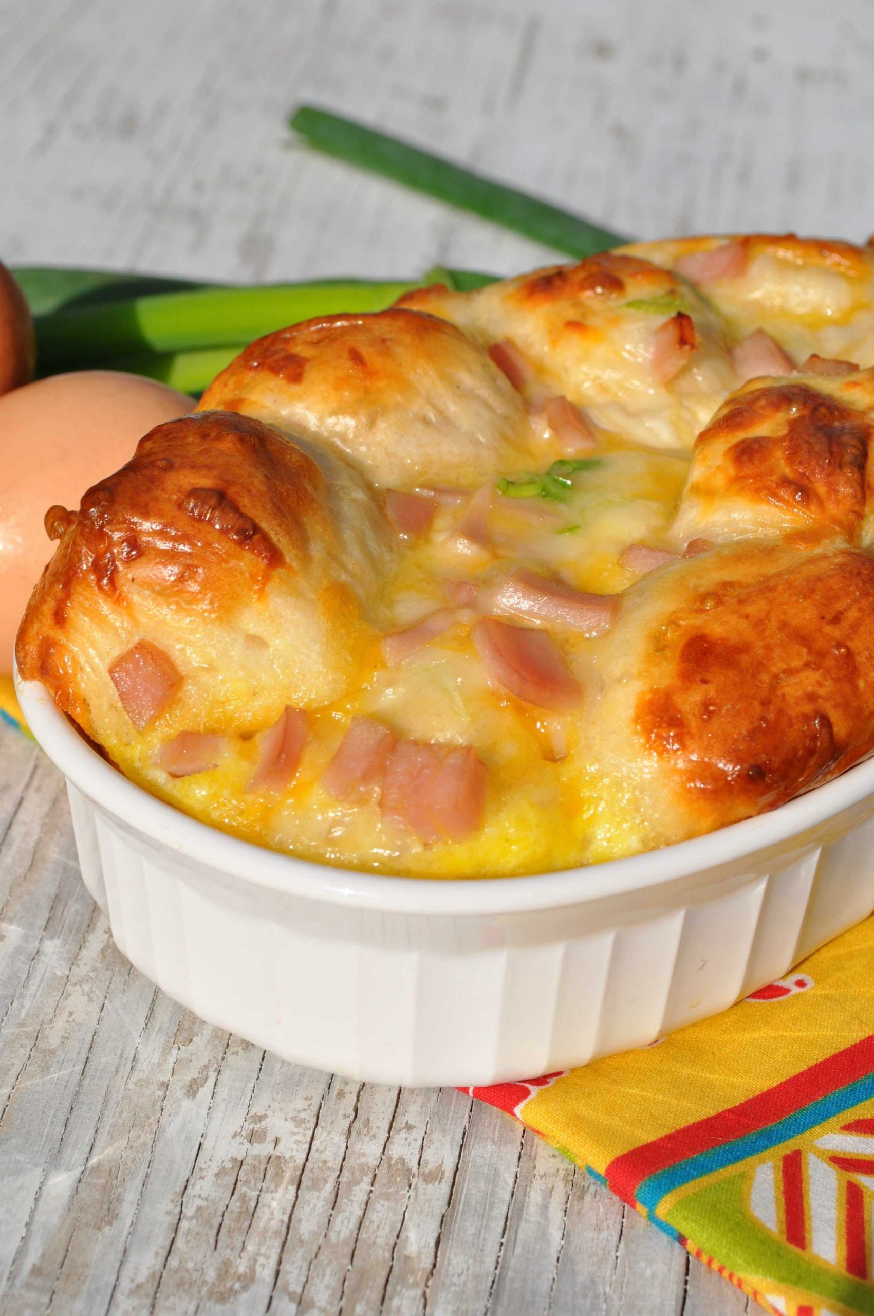 Egg And Bread Recipe
 Overnight Ham Egg and Cheese Monkey Bread The