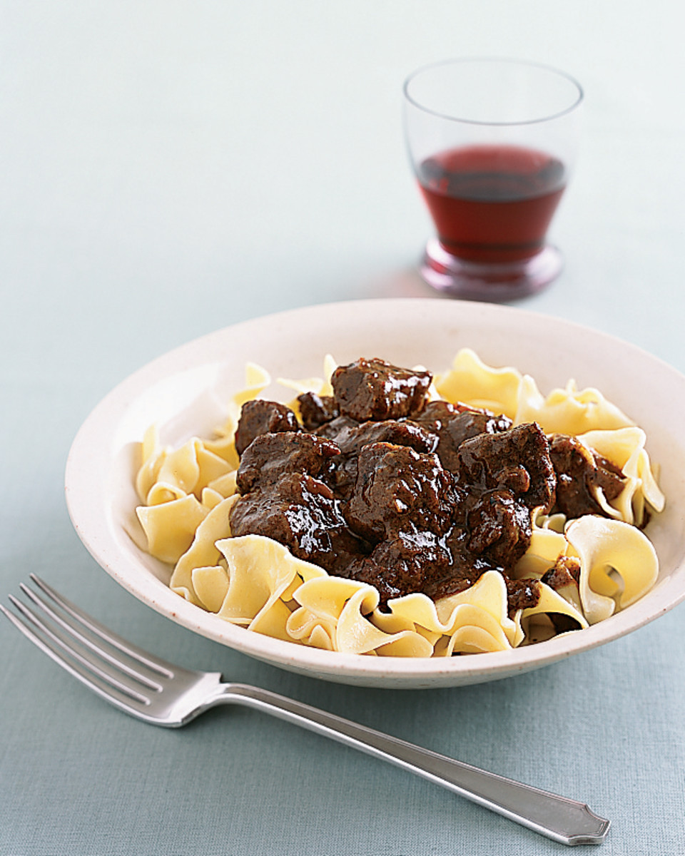Egg Noodles And Beef Recipes
 Beef Stew with Buttered Egg Noodles Rachael Ray Every Day