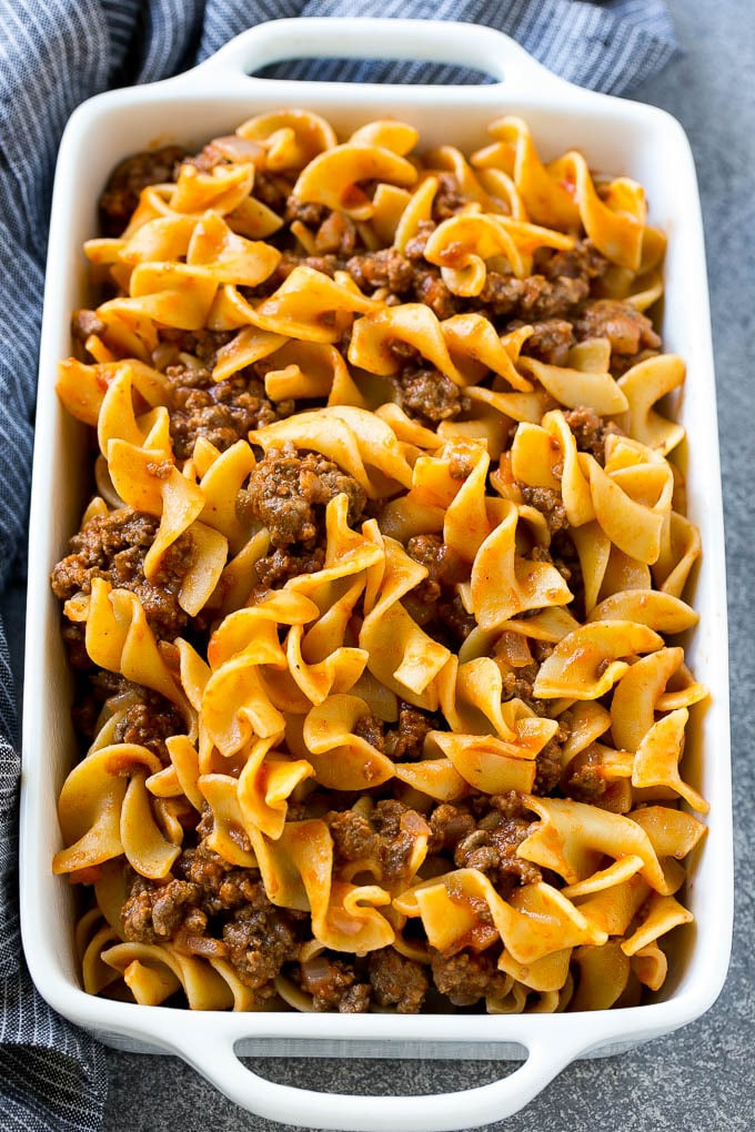 Egg Noodles And Beef Recipes
 Beef Noodle Casserole Dinner at the Zoo
