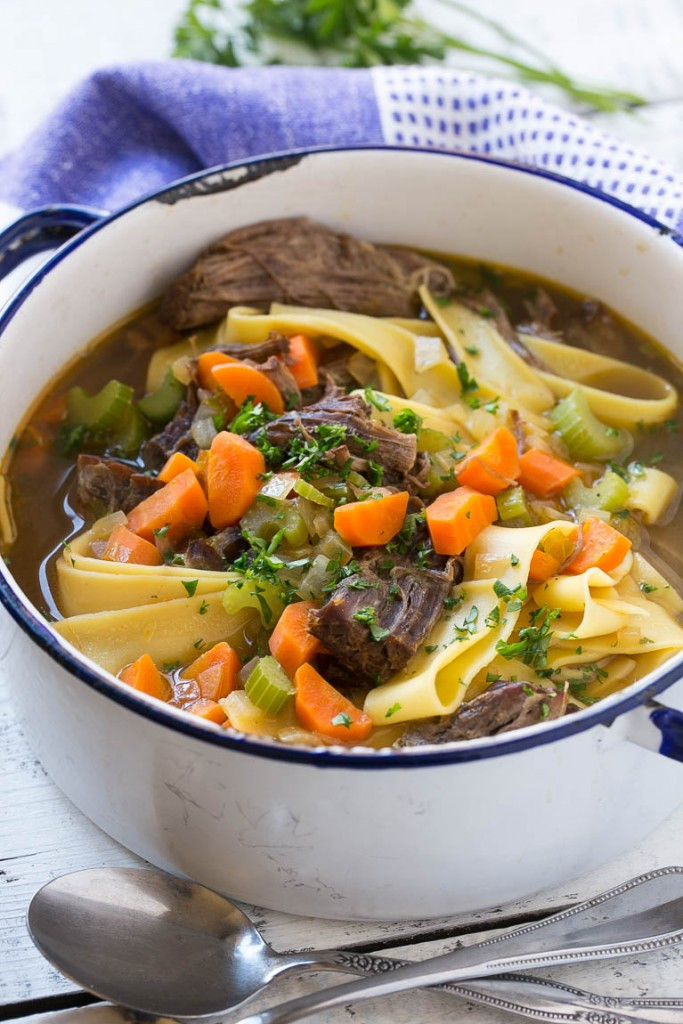 Egg Noodles And Beef Recipes
 Beef Noodle Soup Dinner at the Zoo