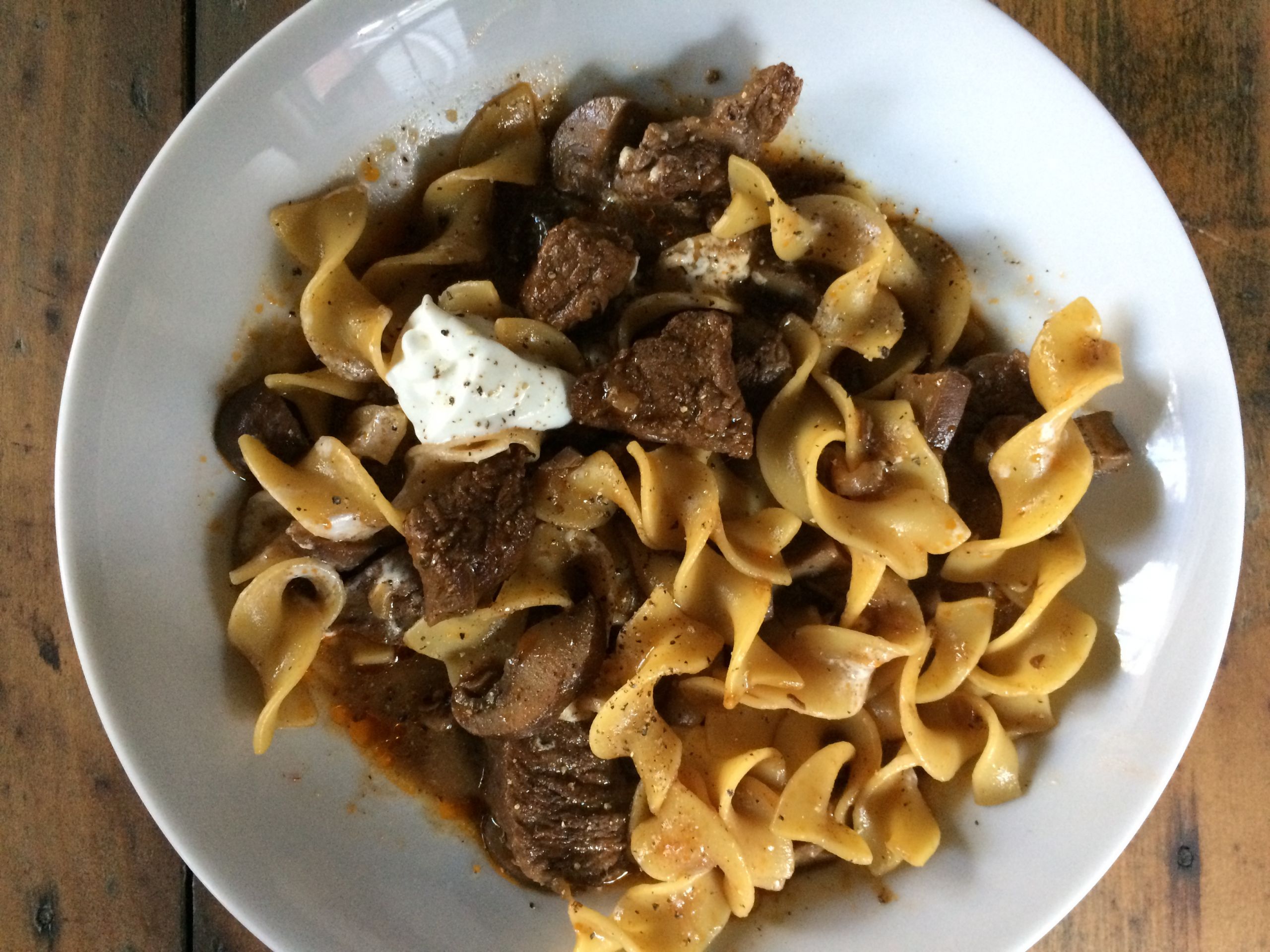 Egg Noodles And Beef Recipes
 Stew Beef & Mushrooms Over Egg Noodles – ARTFOODHOME