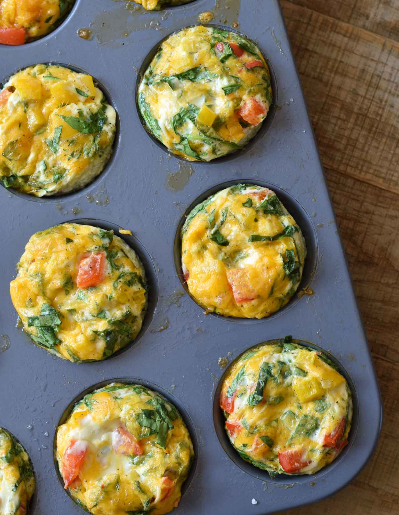 Egg Whites Breakfast Recipes
 Healthy Egg White Breakfast Muffins With Two Spoons