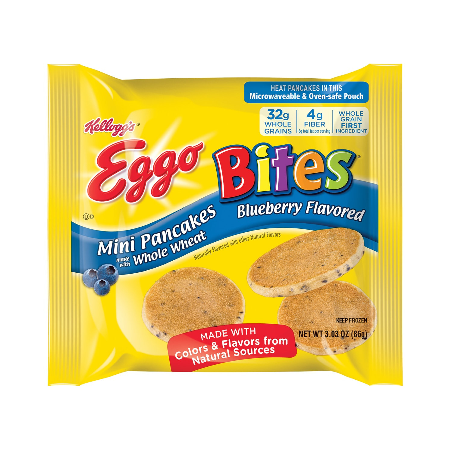 Eggo Mini Pancakes
 Now is a good time to partner with Kellogg’s