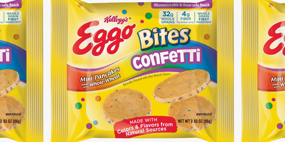 Eggo Mini Pancakes
 Eggo’s New Mini Confetti Pancakes Are Birthday Cake