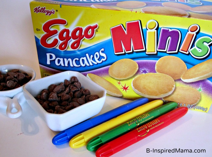 Eggo Mini Pancakes
 Early Learning with Mini Pancakes [ EggoWaffle f] • B