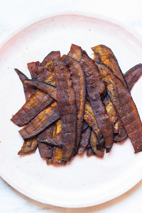 Eggplant Bacon Recipe
 Sweet and Spicy Eggplant Bacon