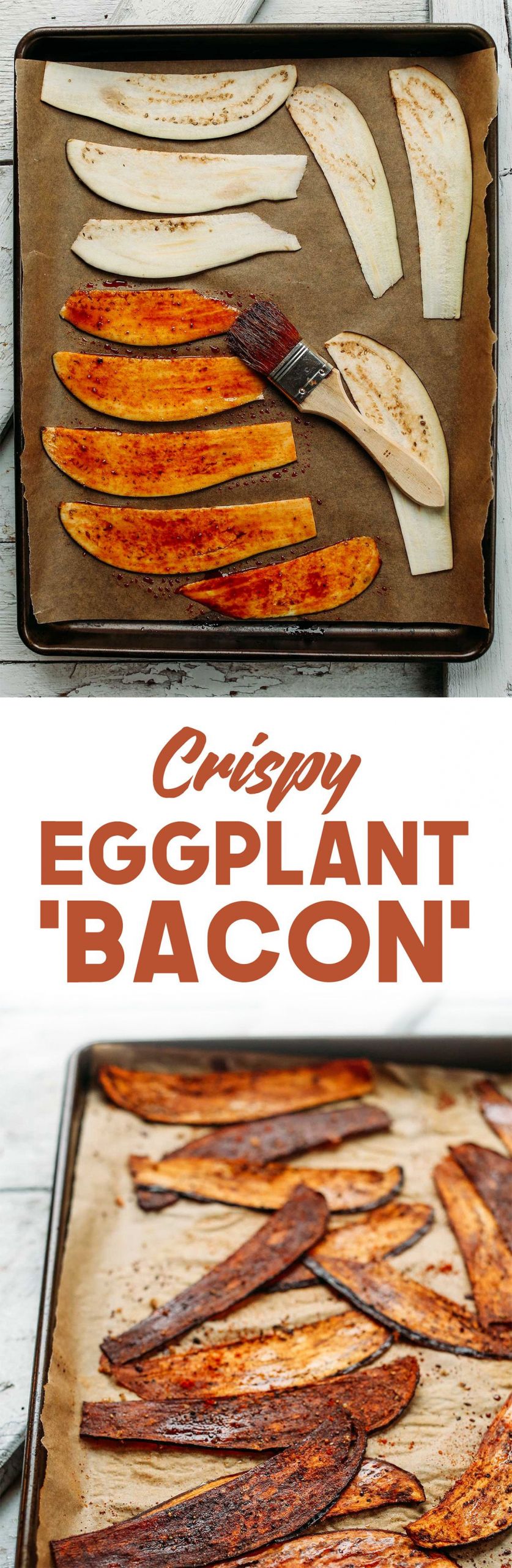 Eggplant Bacon Recipe
 Crispy Eggplant "Bacon" Recipe