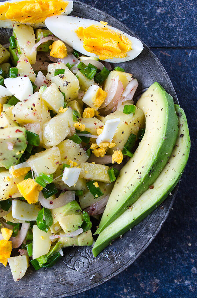 Eggs And Avocado Recipes
 Avocado and Egg Potato Salad Give Recipe