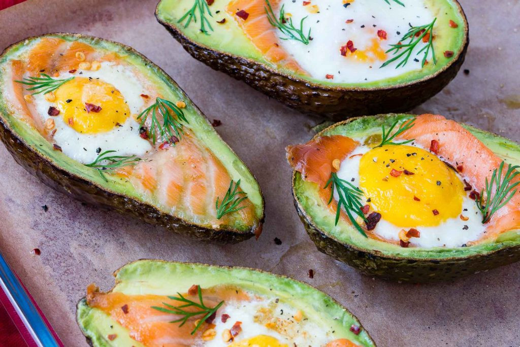 Eggs And Avocado Recipes
 Salmon Egg Baked Avocados for Balanced Hormones