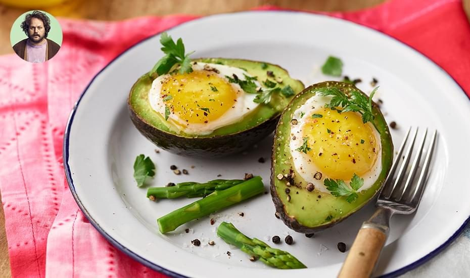 Eggs And Avocado Recipes
 Dude’s Baked Avocado Eggs