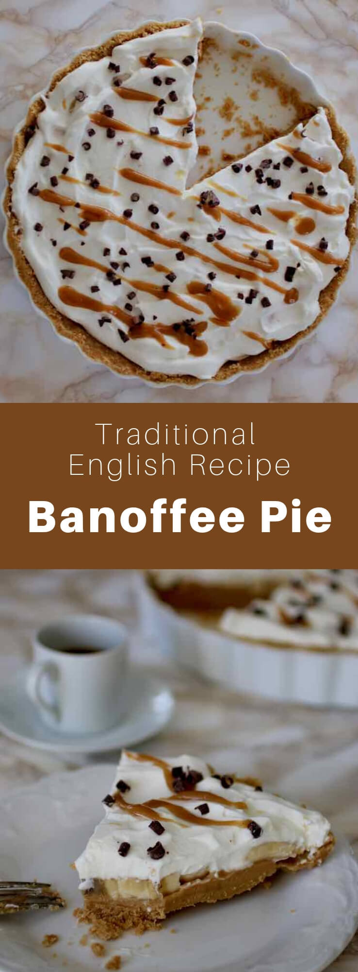English Dessert Pie
 Banoffee Pie Traditional English Dessert Recipe