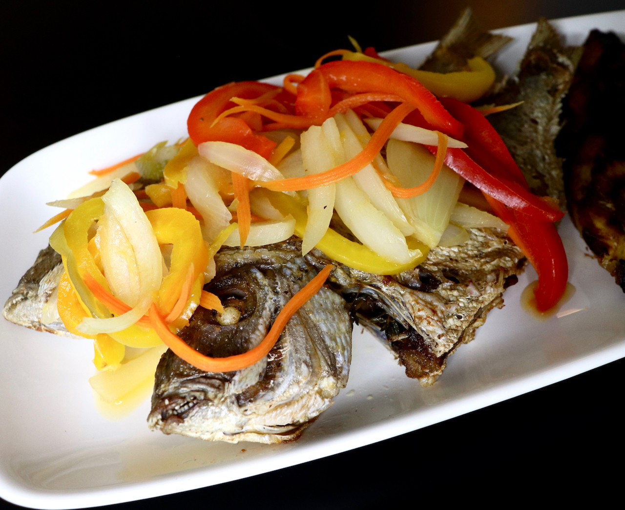 Escovitch Fish Recipes
 Porgy Escovitch Fish With Sweet Plantains