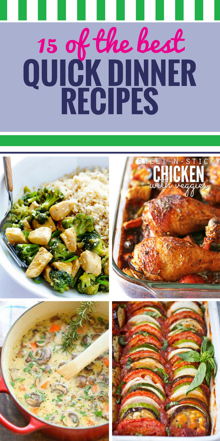 Fast And Easy Dinner Recipes
 15 Quick Dinner Recipes My Life and Kids