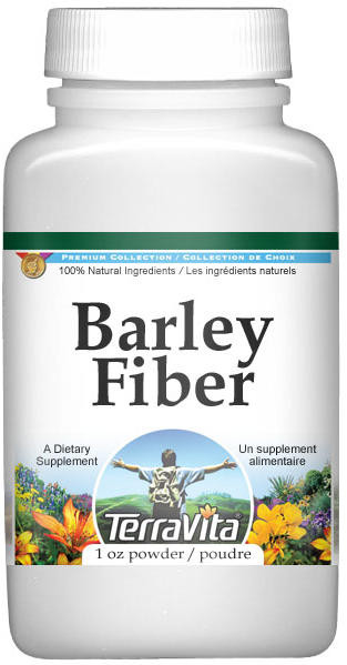 Fiber In Barley
 Barley Fiber Powder 1 oz ZIN