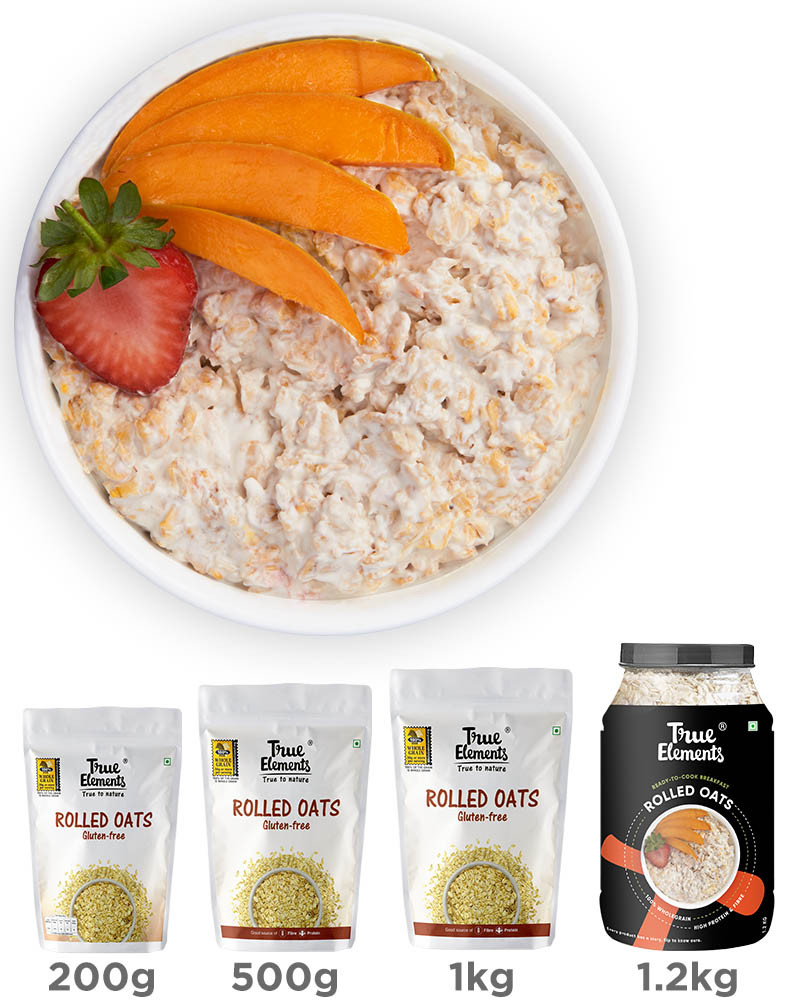 Fiber In Rolled Oats
 Buy Rolled Oats line in India High In Fiber & Protein