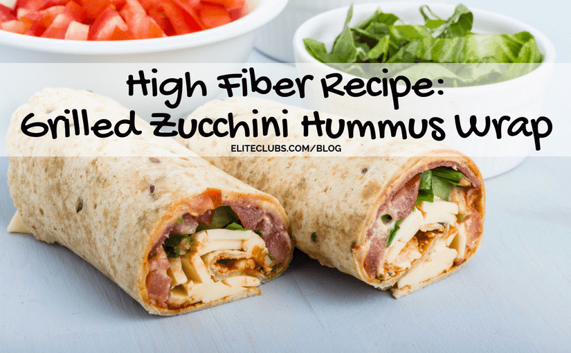 Fiber In Zucchini
 High Fiber Recipe Grilled Zucchini Hummus Wrap Elite