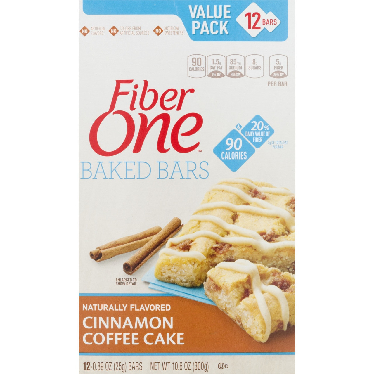 Fiber One Cinnamon Coffee Cake
 Fiber e Cinnamon Coffee Cake Baked Bars Value Pack