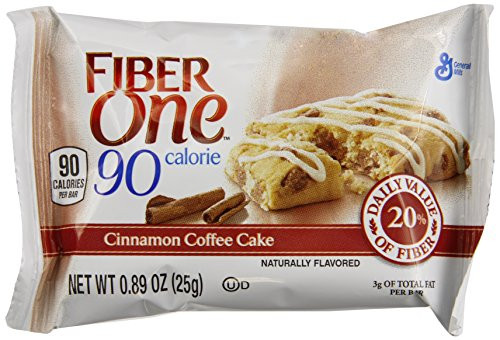Fiber One Cinnamon Coffee Cake
 Fiber e 90 Calorie Bar Cinnamon Coffee Cake 0 89 Ounce