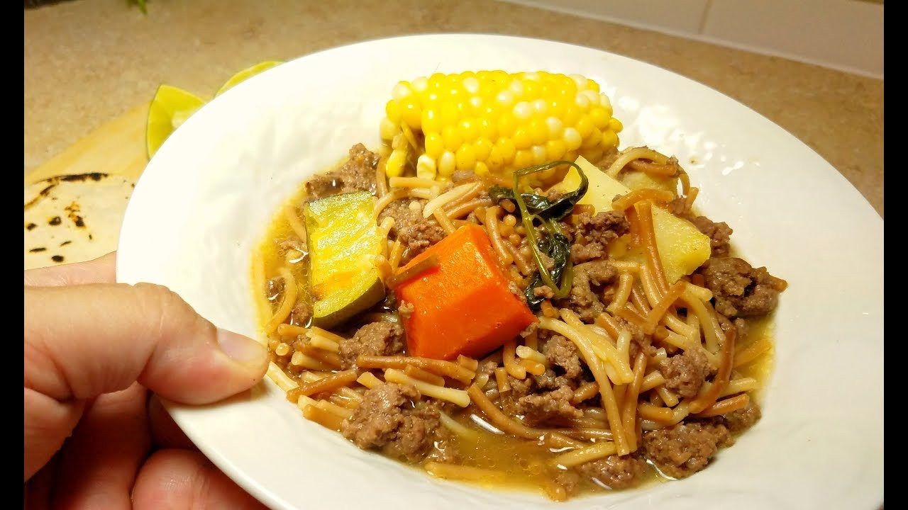 Fideo with Ground Beef Awesome Fideo with Ground Beef How to Make Fideo