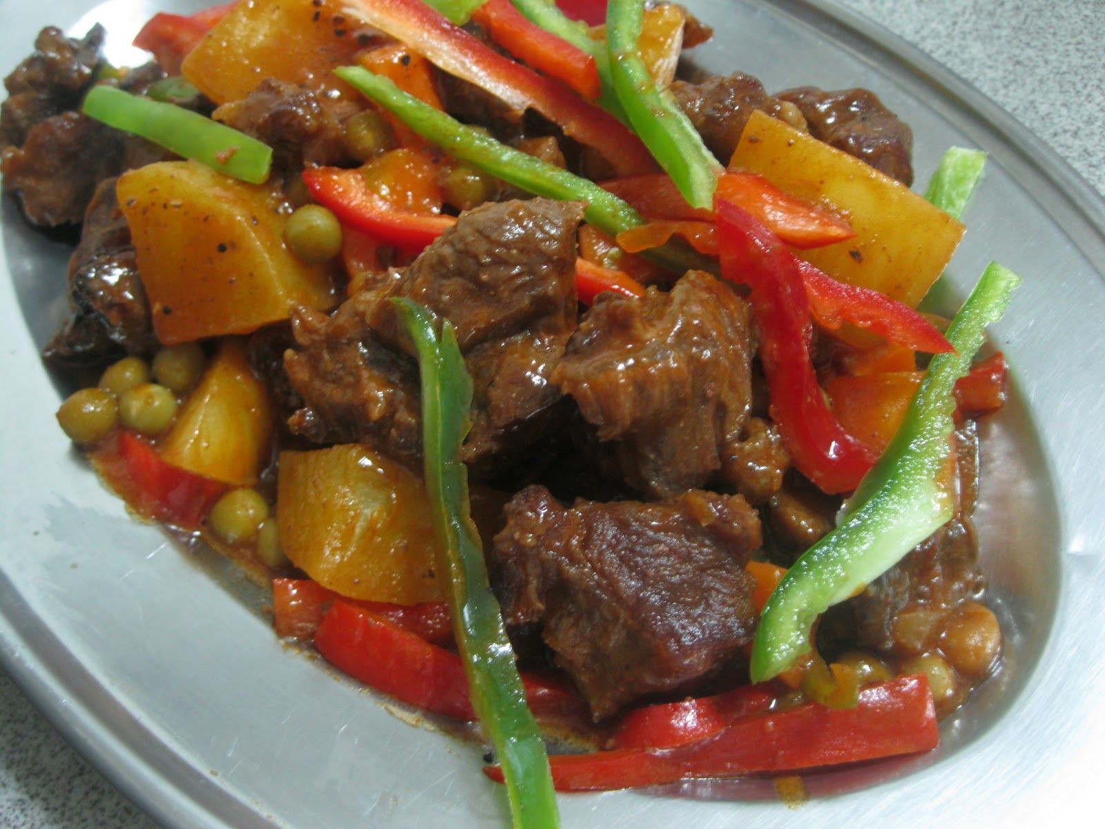Filipino Beef Stew
 Kaldereta Filipino beef stew Nom nom nom