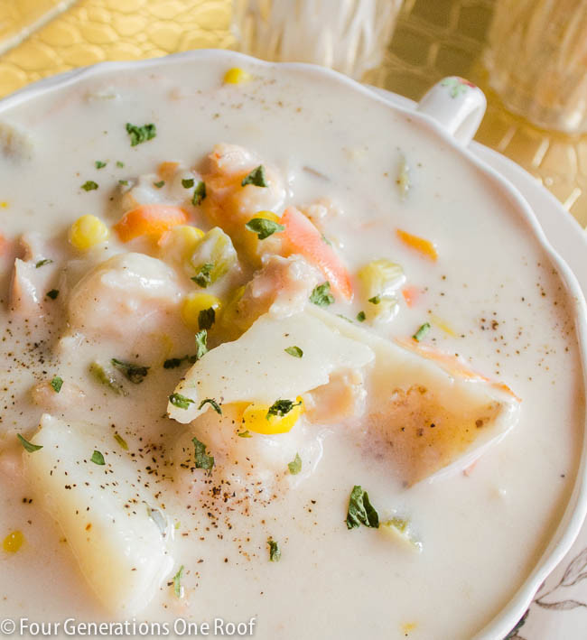 Fish Chowder with Evaporated Milk Awesome Easy Fish Chowder Evaporated Milk