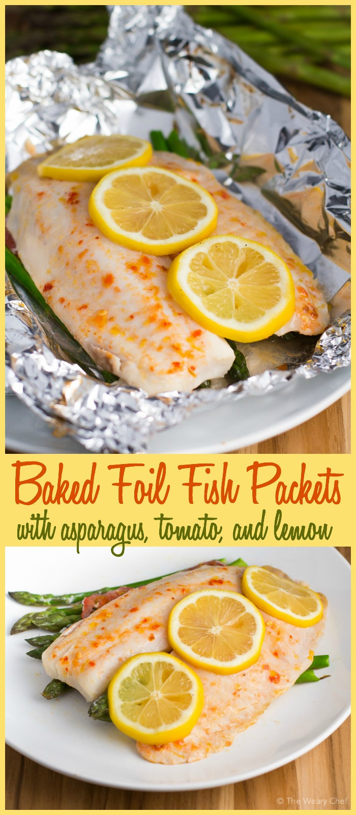Fish In Foil Packets Recipes
 Baked Foil Fish Packets with Asparagus and Tomato The