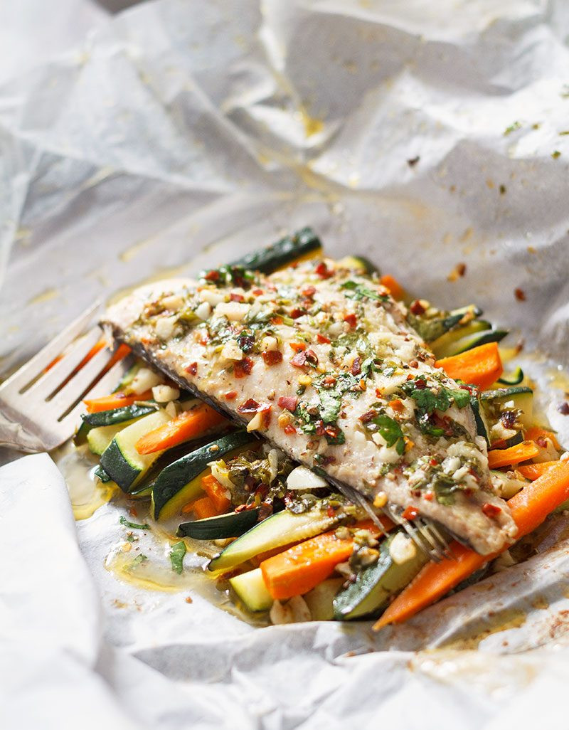 Fish In Parchment Recipes
 Garlic Butter Fish in Parchment Recipe — Eatwell101