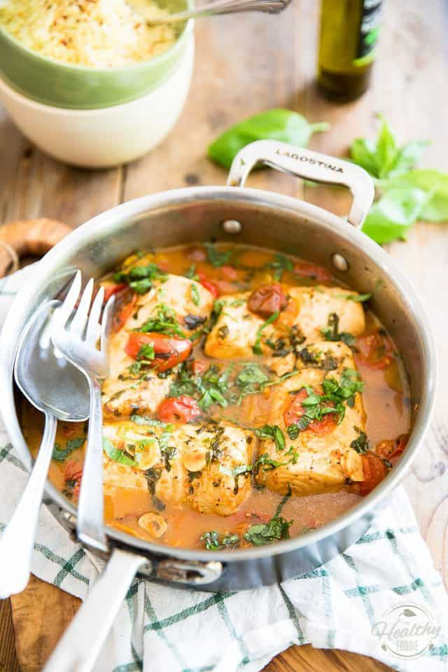 Fish Recipes Easy
 Easy Poached Fish Recipe in Tomato Basil Sauce • The
