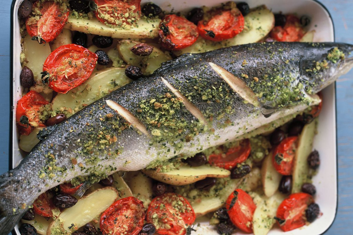 Fish The Dish Recipes
 Mediterranean fish with olives and tomatoes Recipes