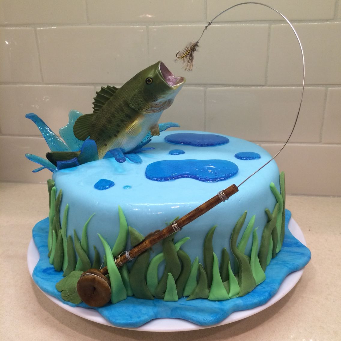 Fishing Birthday Cake Ideas
 21 Marvelous Picture of Fish Birthday Cakes davemelillo