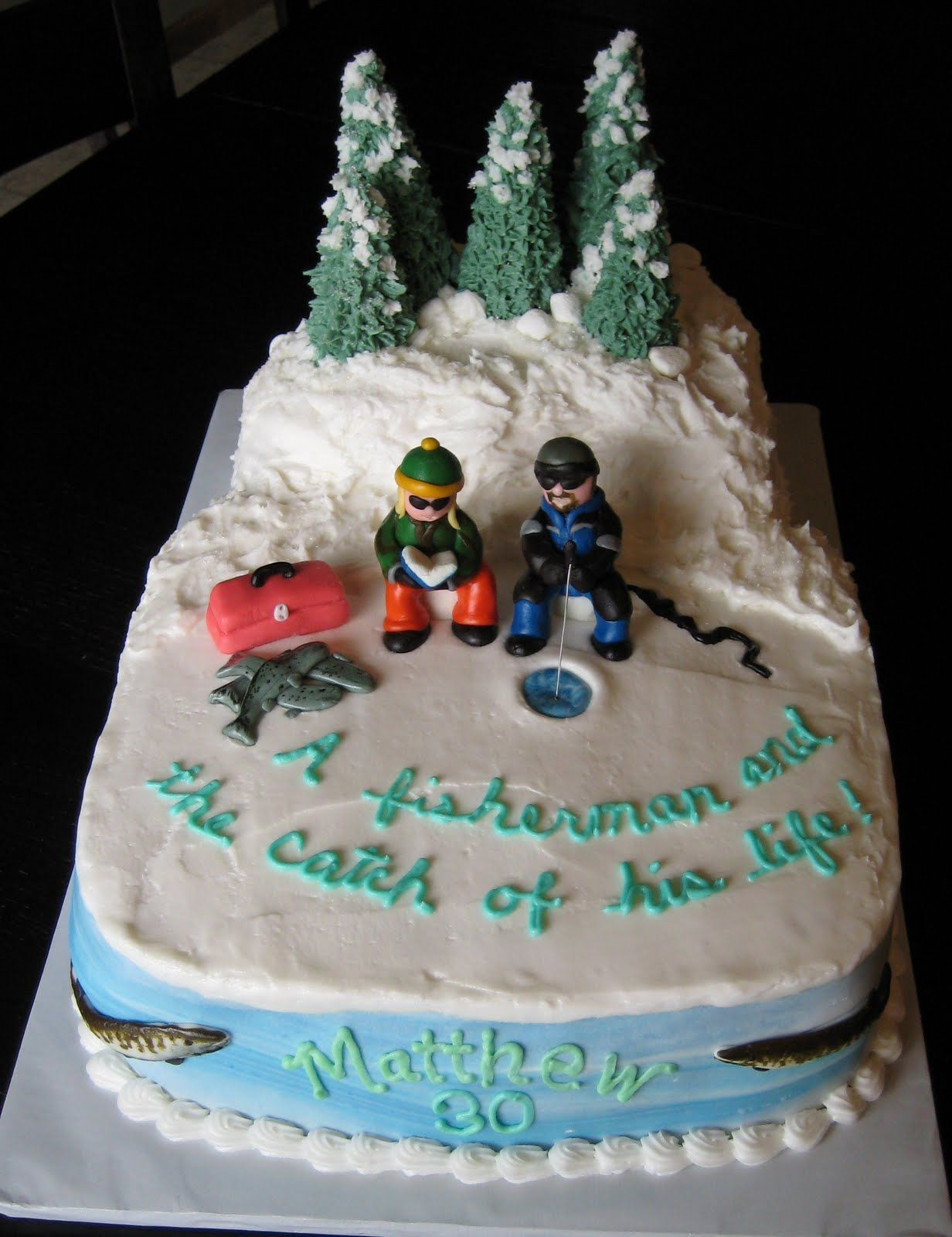 Fishing Birthday Cake Ideas
 Fishing Birthday Cakes And Ideas