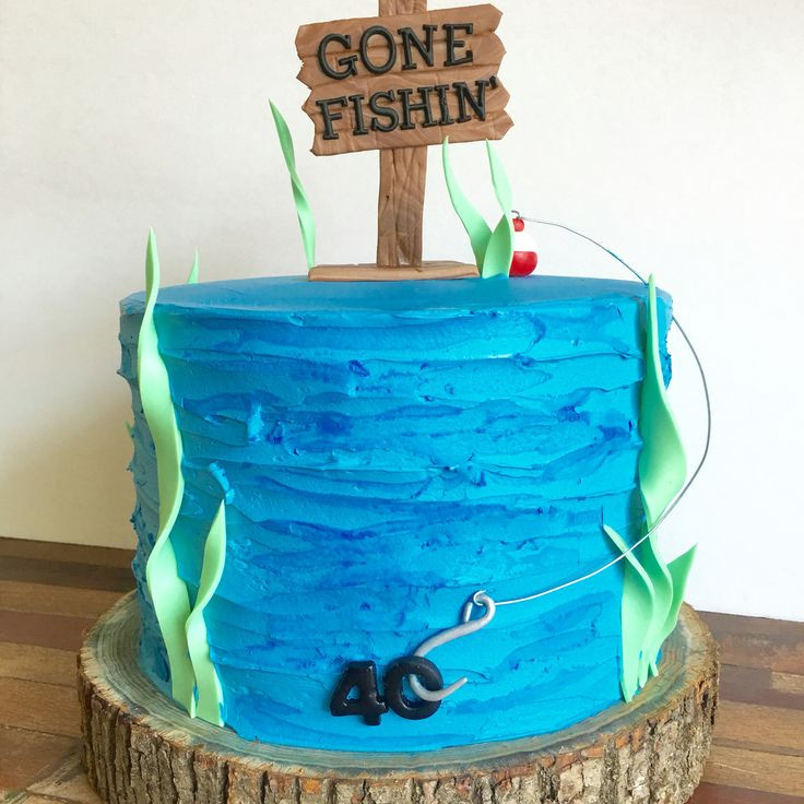 Fishing Birthday Cake Ideas
 Fishing Birthday Cakes