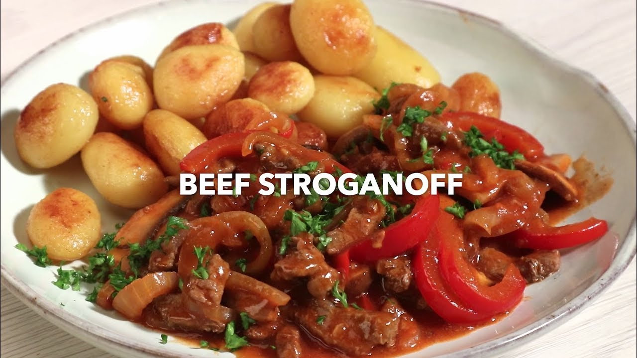 Food Wishes Beef Stroganoff
 Beef Stroganoff