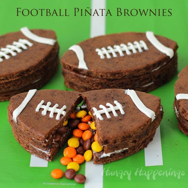 Football Desserts Recipes
 Ritz Cracker Crunch Footballs & Coca Cola Truffle Footballs