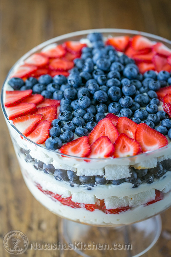 Fourth Of July Desserts
 20 red white and blue desserts for the Fourth of July