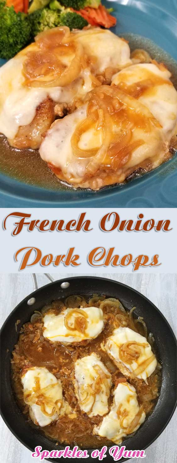 French Onion Pork Chops
 French ion Pork Chops Recipe Sparkles of Yum