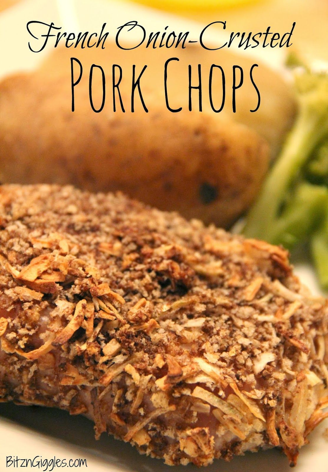 French Onion Pork Chops
 French ion Crusted Pork Chops Recipe