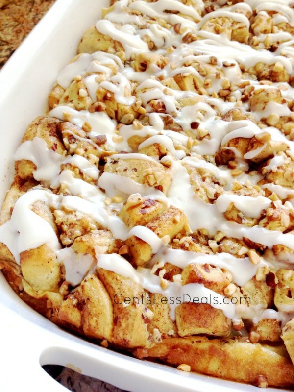 French Toast Casserole Tasty
 Cinnamon Roll French Toast Casserole recipe CentsLess Deals