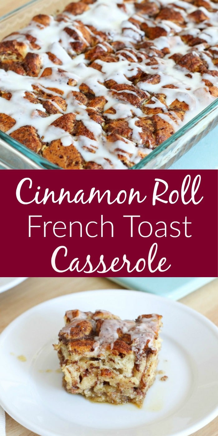 French Toast Casserole Tasty
 Easy Cinnamon Roll French Toast Casserole