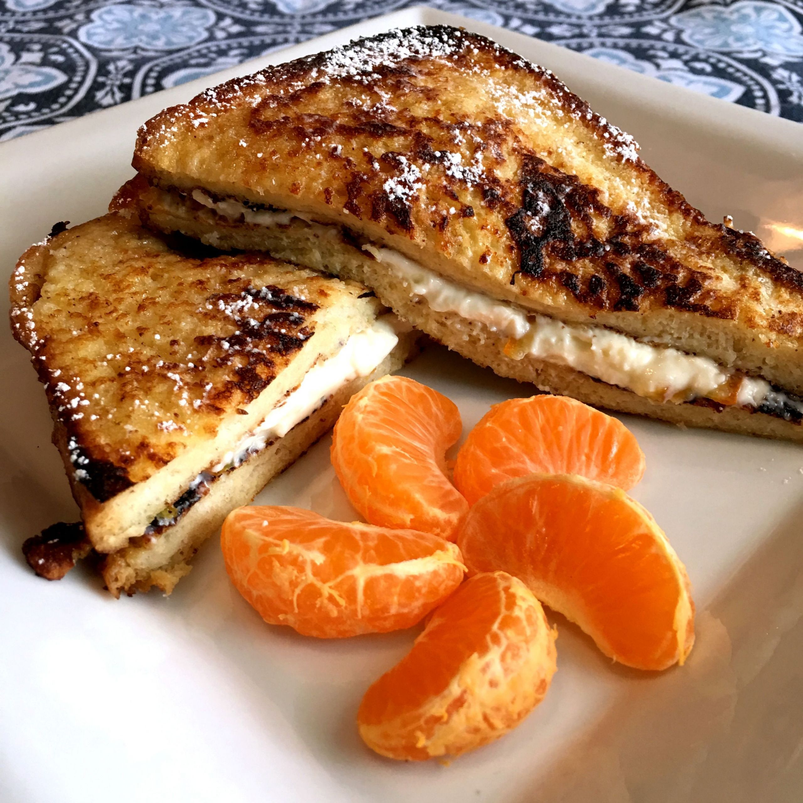 French Toast Egg To Milk Ratio
 Fruity French Toast Sandwiches