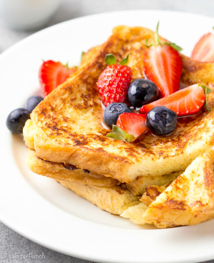 French Toast Egg To Milk Ratio
 The Best Easy Classic French Toast Recipe Salads for Lunch