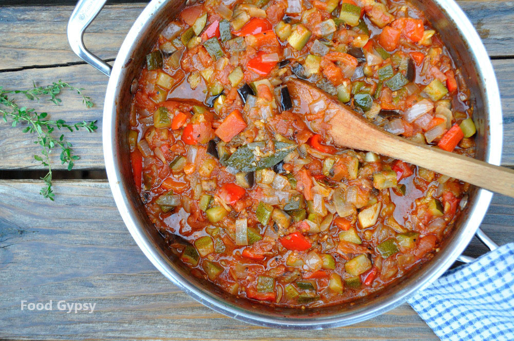 French Veggie Recipes
 Ratatouille Rustic French Ve able Stew Food Gypsy
