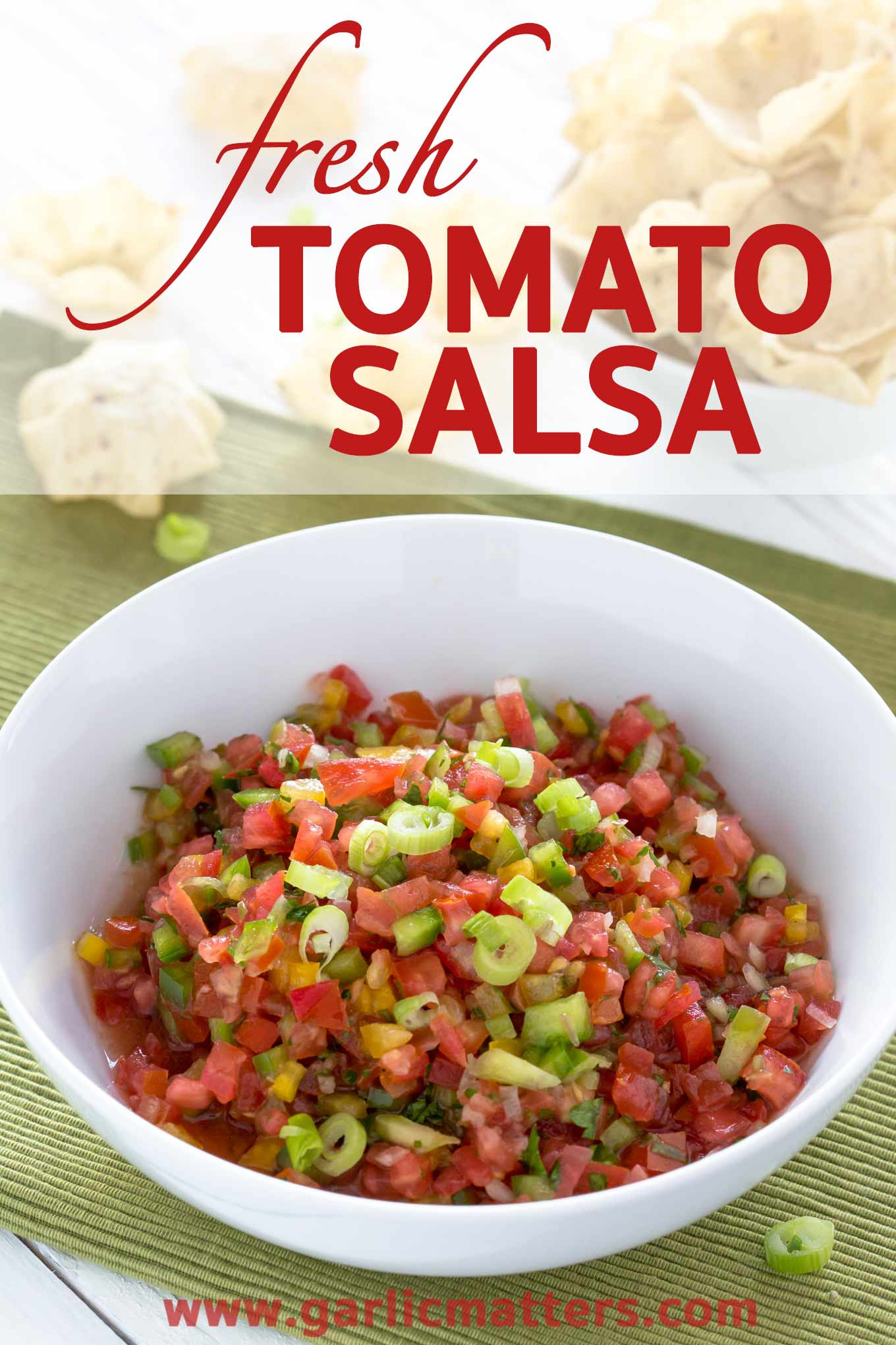 Fresh Salsa Recipe Spicy
 FRESH TOMATO SALSA