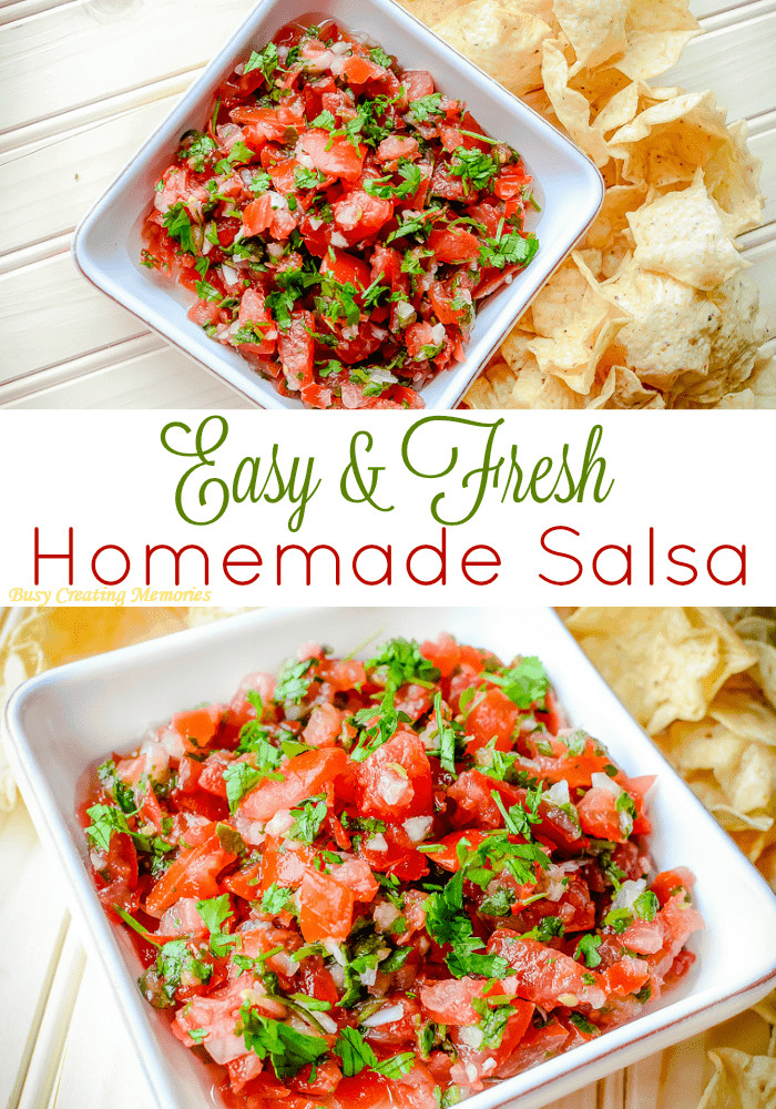 Fresh Salsa Recipe Spicy
 The Best Fresh Homemade Salsa with Spicy Alteration