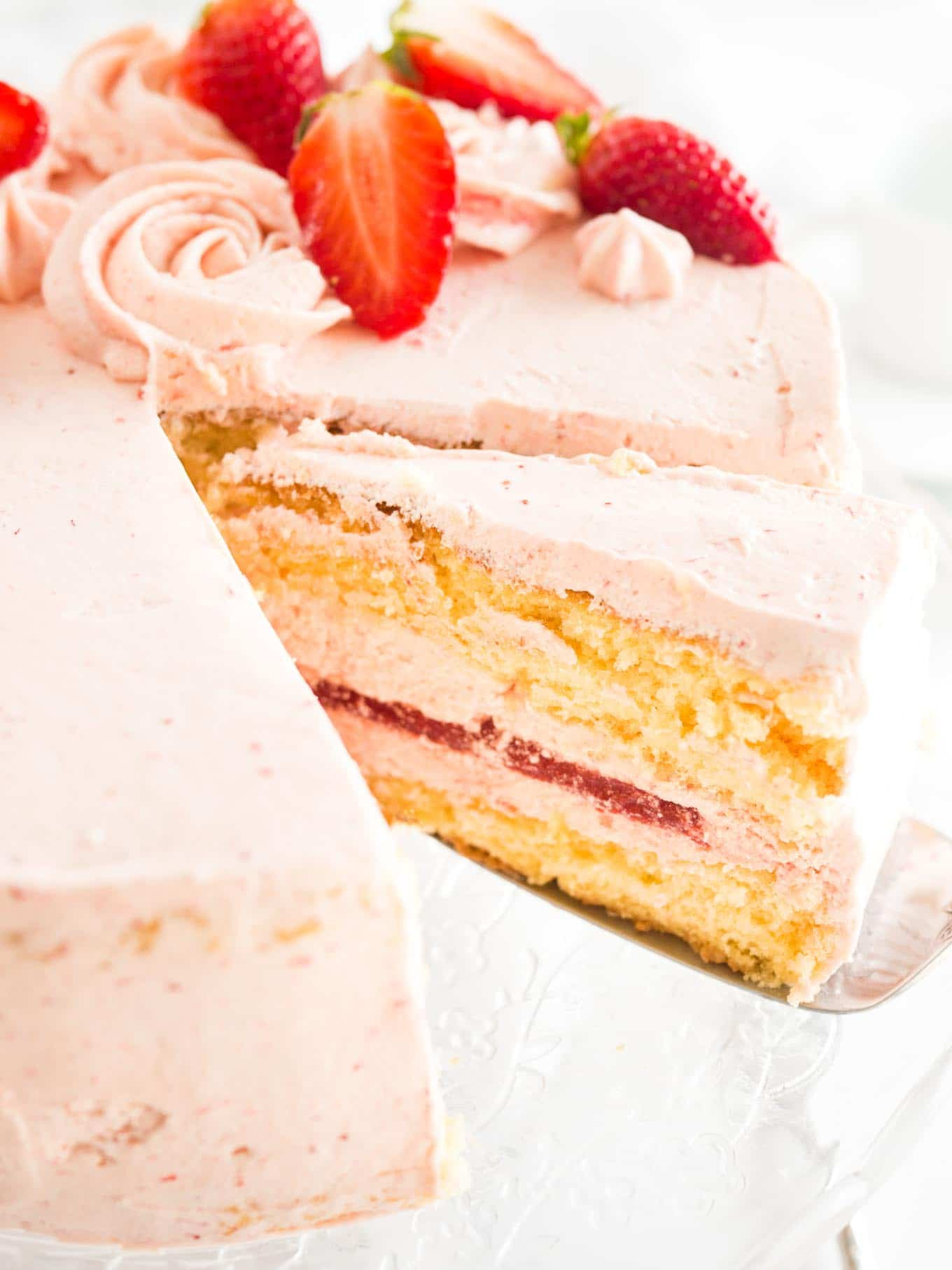 Fresh Strawberry Cake From Scratch
 Homemade Strawberry Cake Recipe Fresh Strawberry Cake