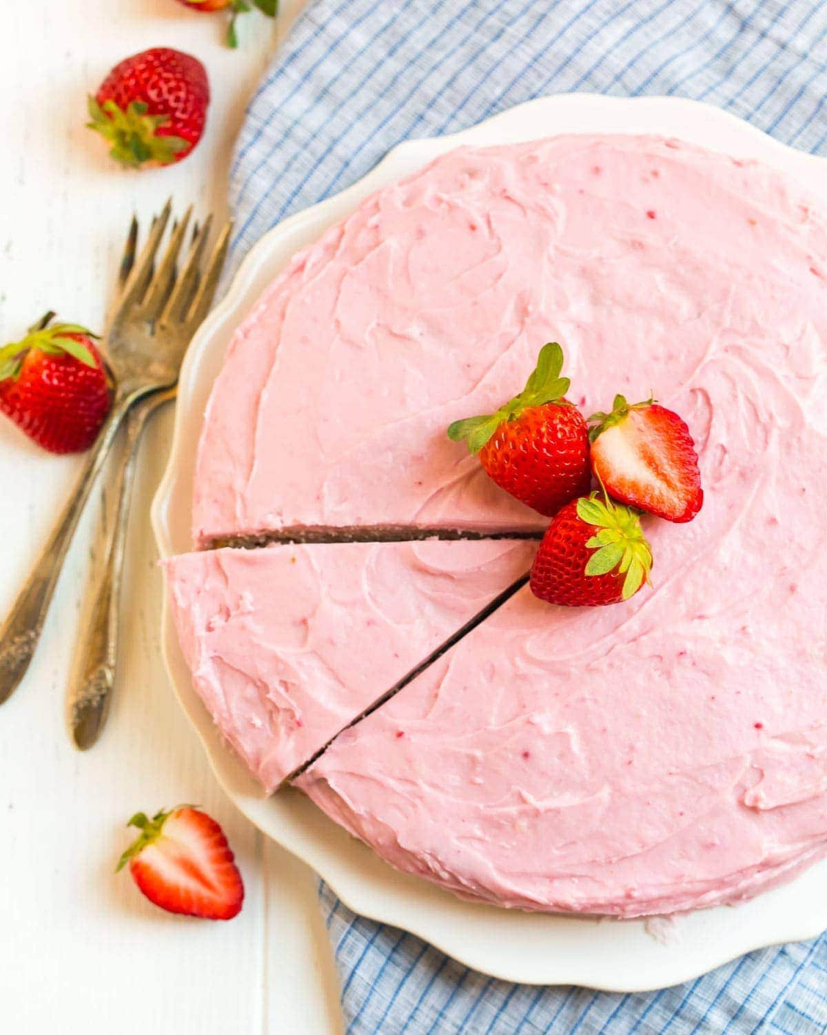 Fresh Strawberry Cake From Scratch
 Strawberry Cake From Scratch  – WellPlated